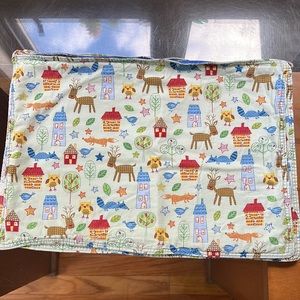 4 Double Sided Children’s Theme Placemats, Cotton